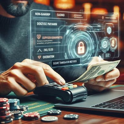 digital payment on a non-GamStop casino